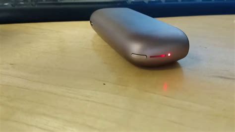 why iqos blinking red